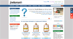 Desktop Screenshot of jinekomasti.com
