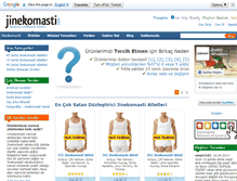 Tablet Screenshot of jinekomasti.com